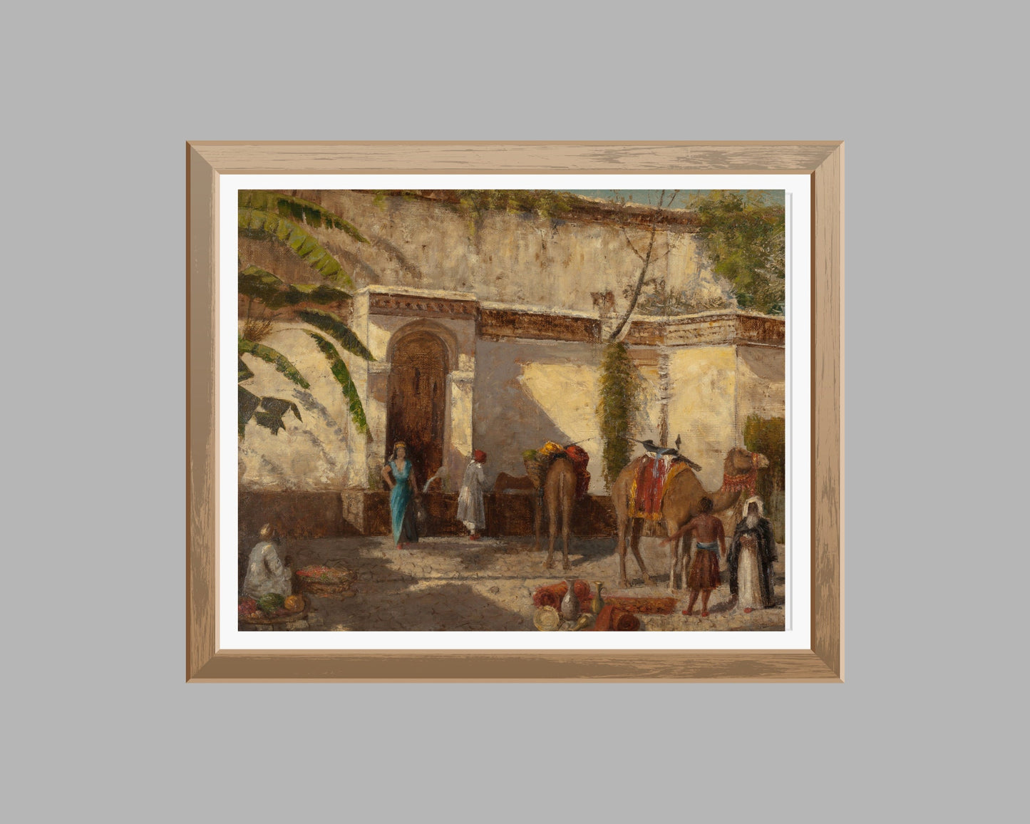 Arab Street Scene by William Gifford Art Print Reproduction
