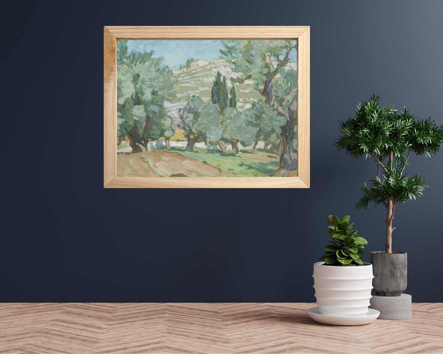 Study from Jerusalem Painting by Anna Boberg Art Print reproduction