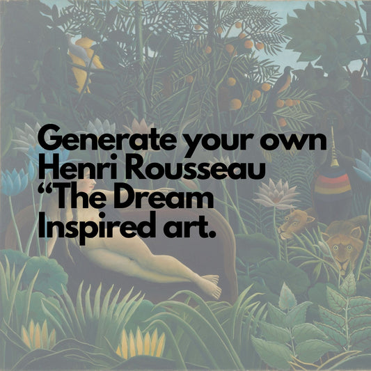 Generate Ai Art Inspired by Henri Rousseau The Dream