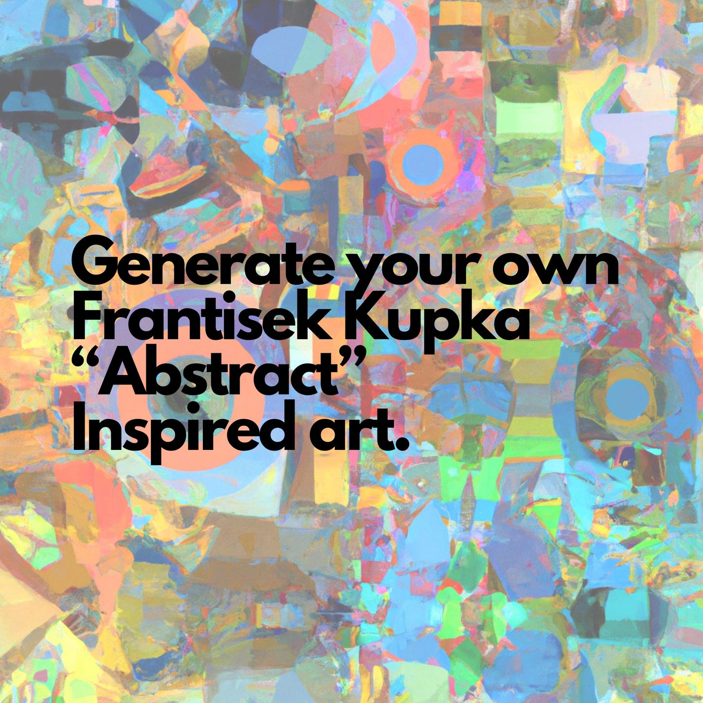 Generate your own ai art inspired by Frantisek Kupka