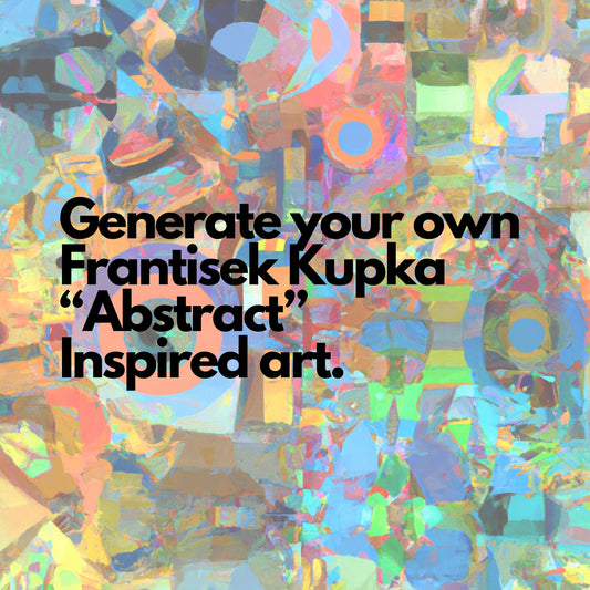 Generate your own ai art inspired by Frantisek Kupka