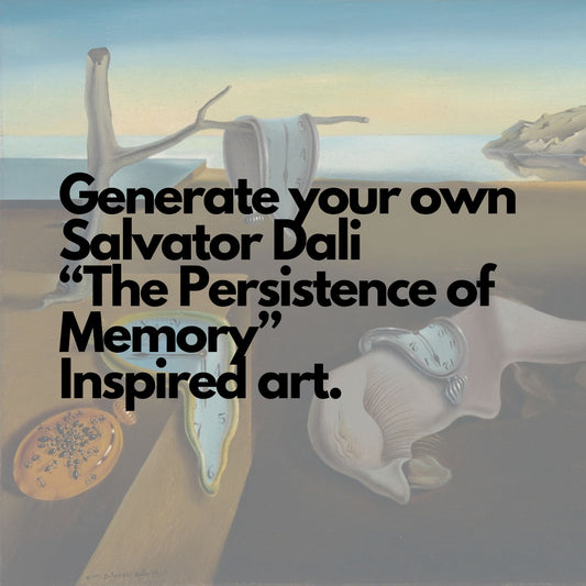 Generate Ai Art Inspired by Salvador Dali The Persistence of memory