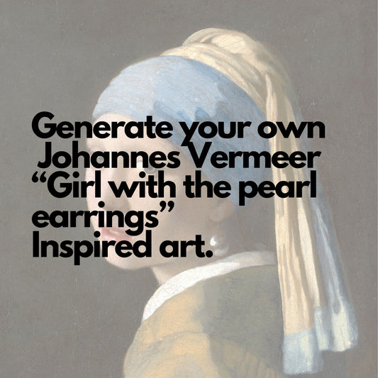 Generate your own ai art inspired by Johannes Vermeer